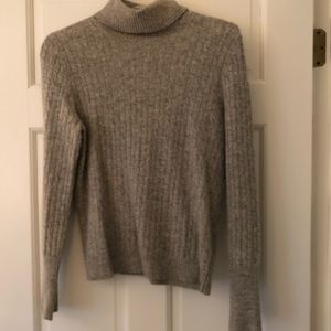 JCrew Gray Turtleneck Sweater- size L